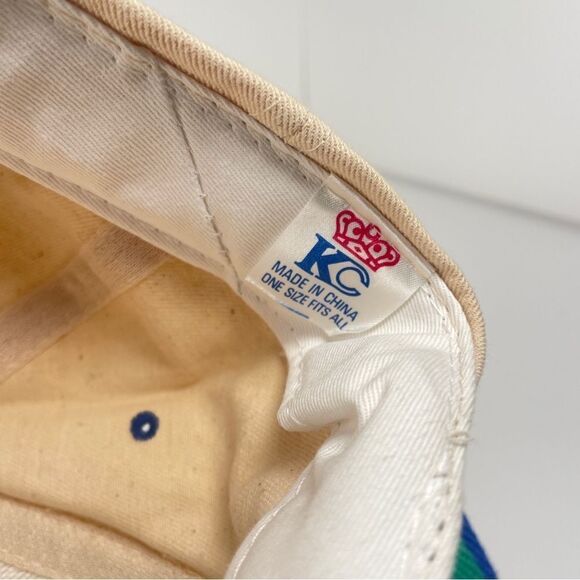 Vintage UPS Pacific Region KC Snapback Hat Cream/Blue - Picture 3 of 6